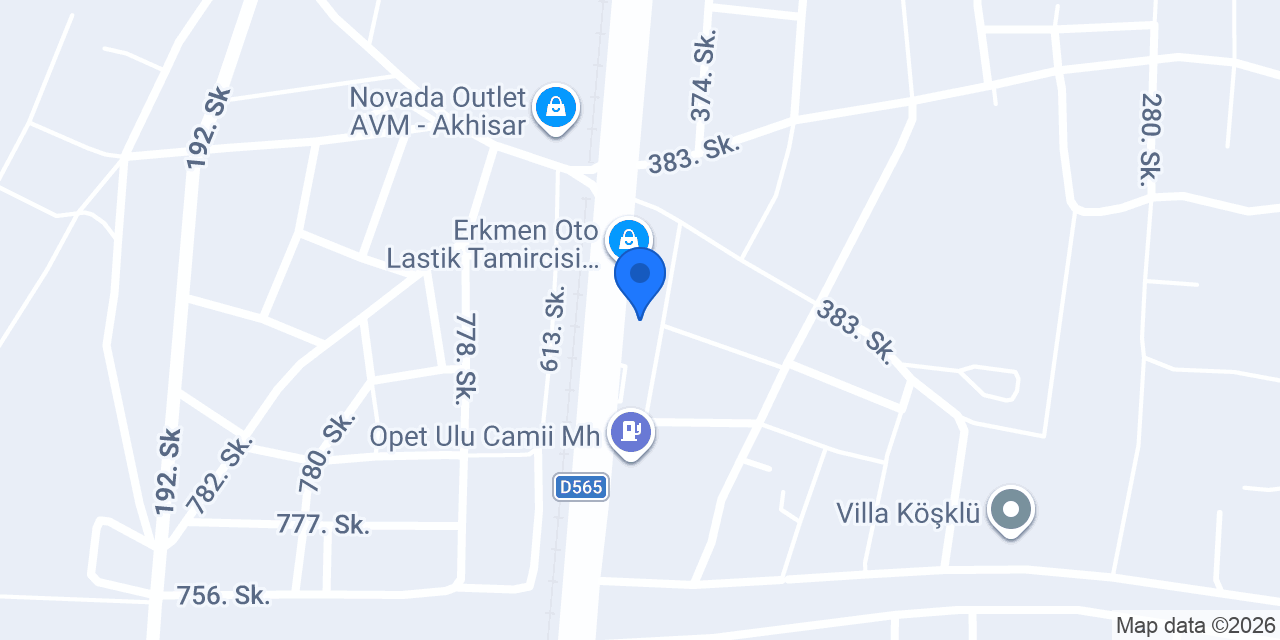 ÖZİNANLAR MOBİLYA konumu