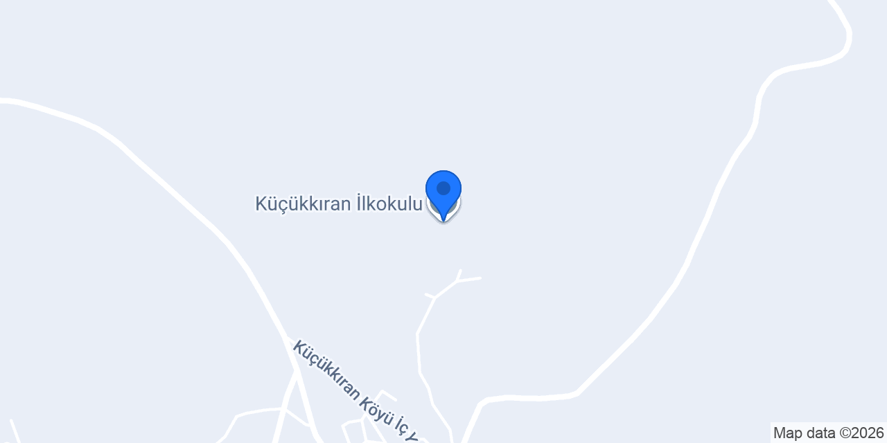 Küçükkıran İlkokulu konumu