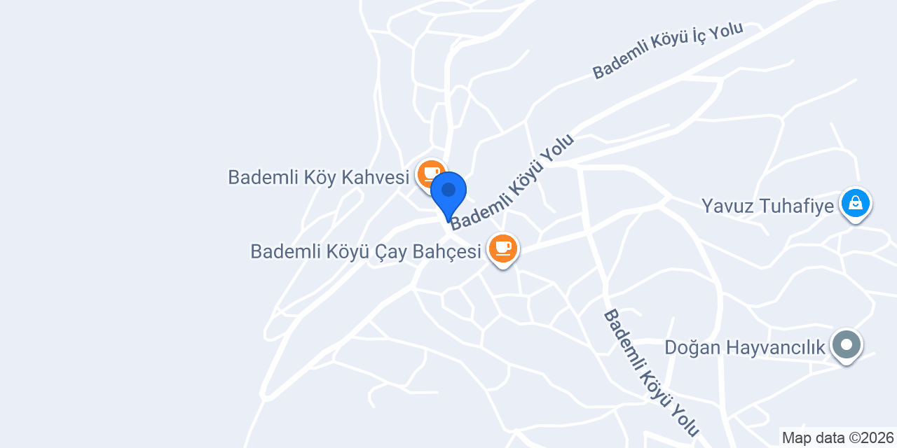 Bademli Sağlık Ocağı konumu