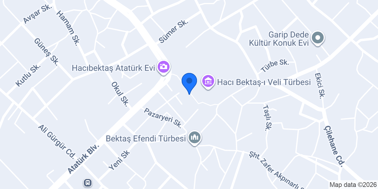 HÜNKAR HEDİYELİK konumu