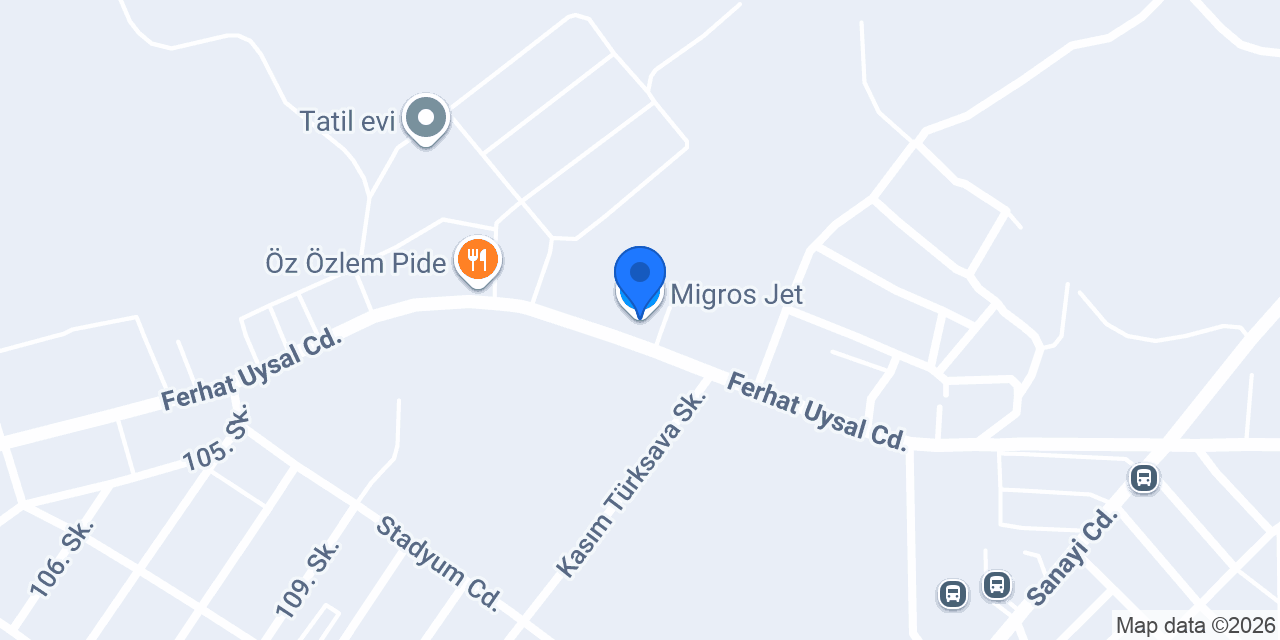 Migros Jet konumu