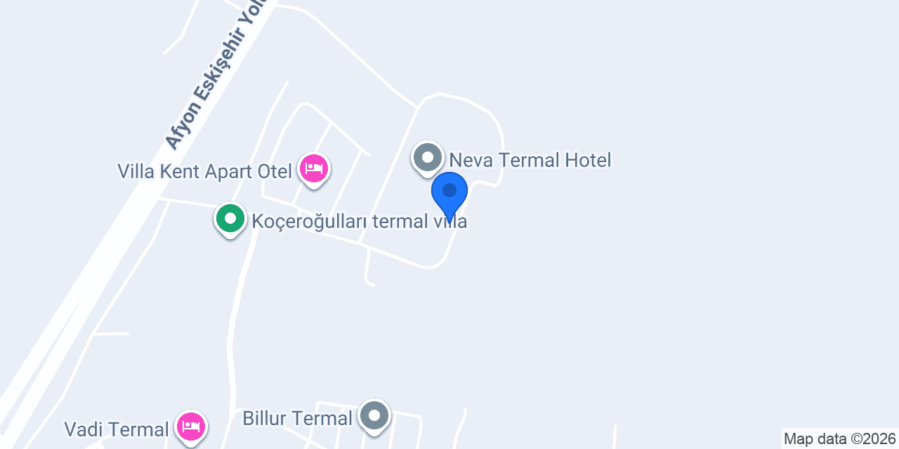 Hilal Termal konumu