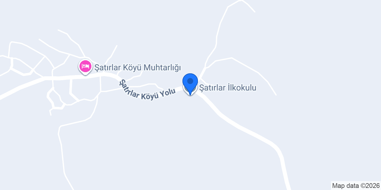 Şatırlar İlkokulu konumu