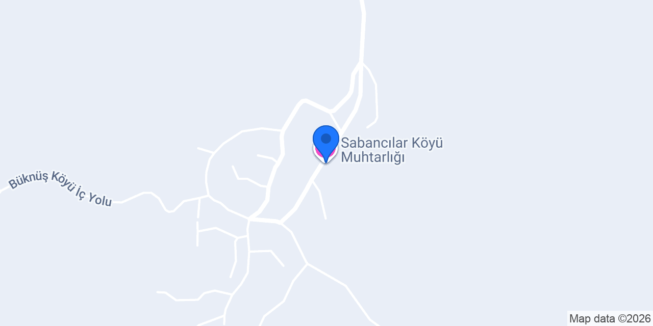 Sabancılar Köyü Muhtarlığı konumu