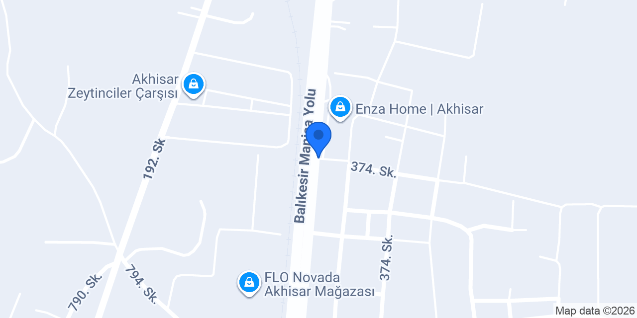 MBA Okulları Akhisar Kampüsü konumu