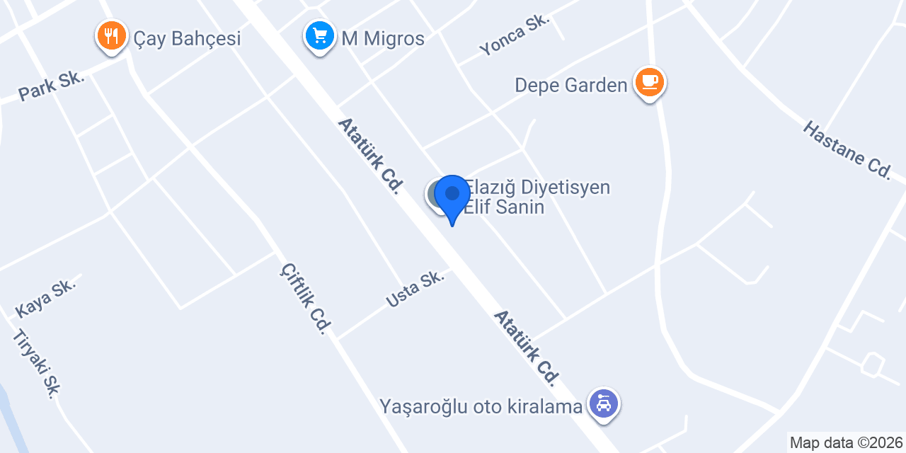 Özlem Ekmek ve Unlu Mamüller konumu