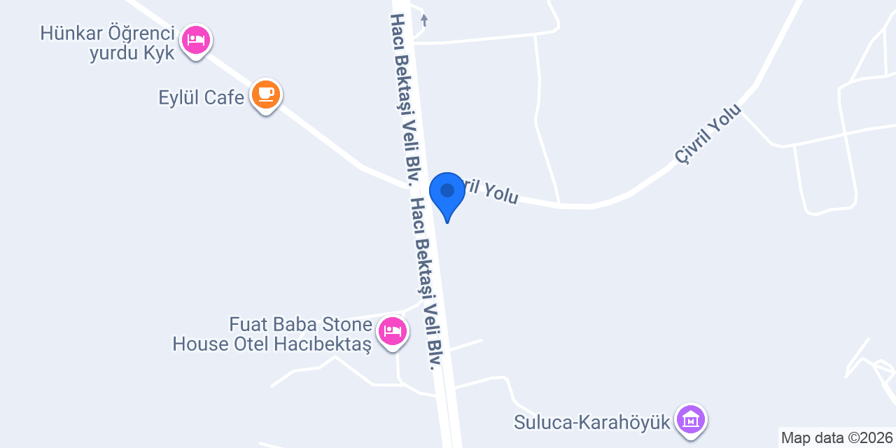Evrim Otel konumu