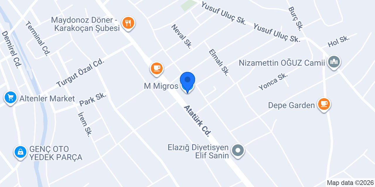 M Migros konumu