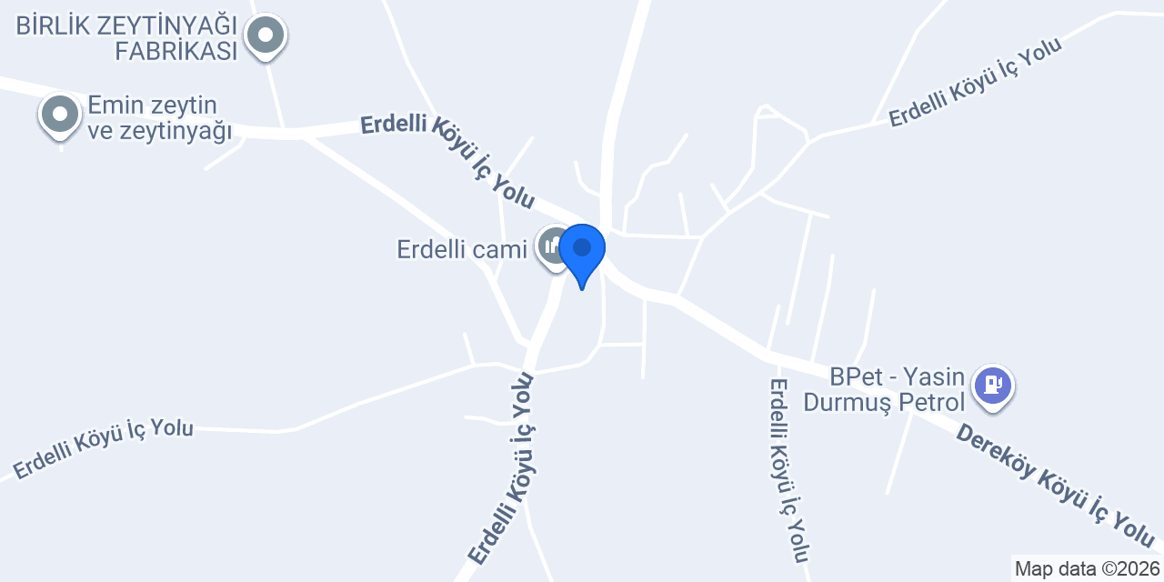 Erdelli Şehit Halil Sami Dinçer İlkokulu konumu