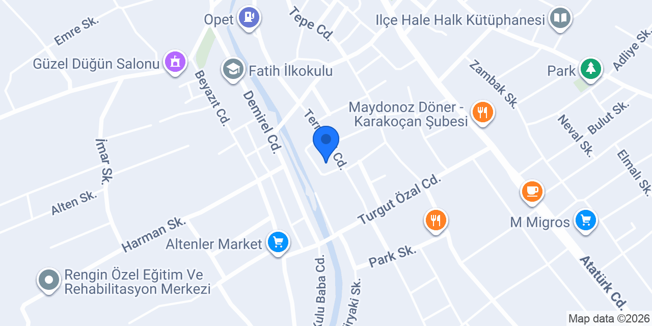 Karakoçan Best Van Tur konumu