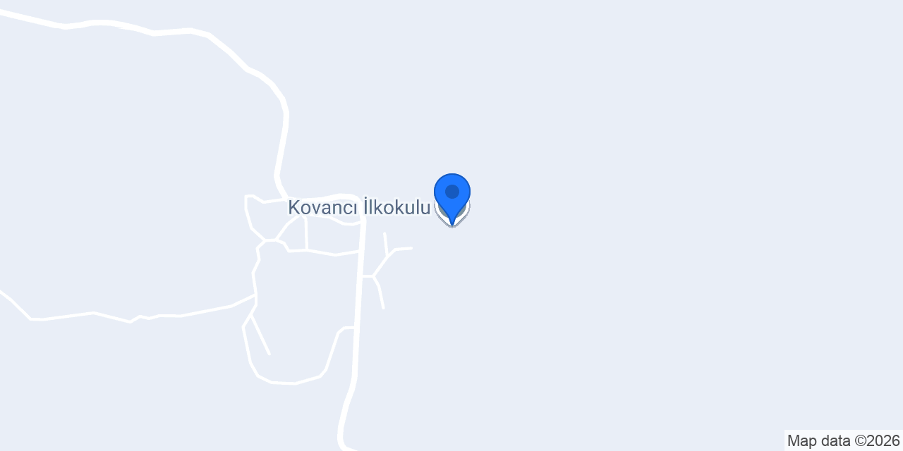 Kovancı İlkokulu konumu