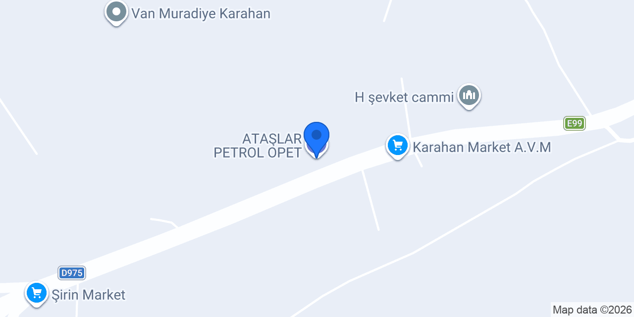ATAŞLAR PETROL OPET konumu