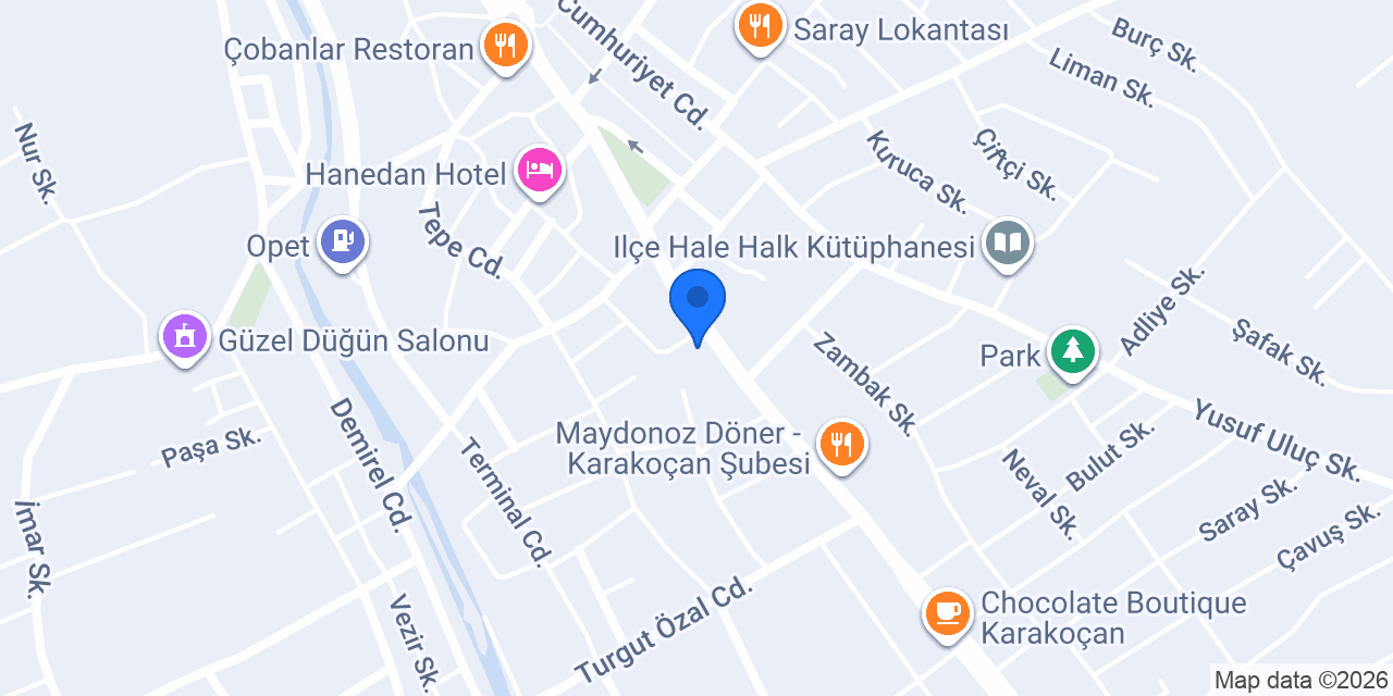 Halkbank konumu