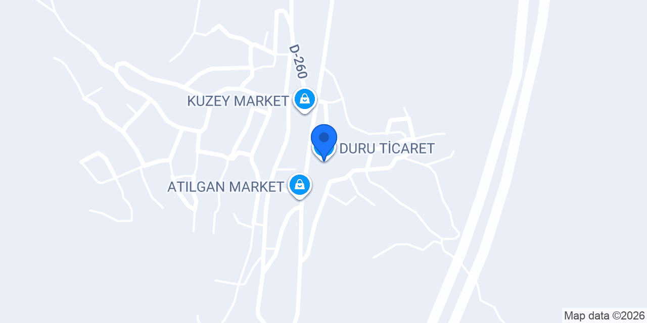DURU TİCARET konumu