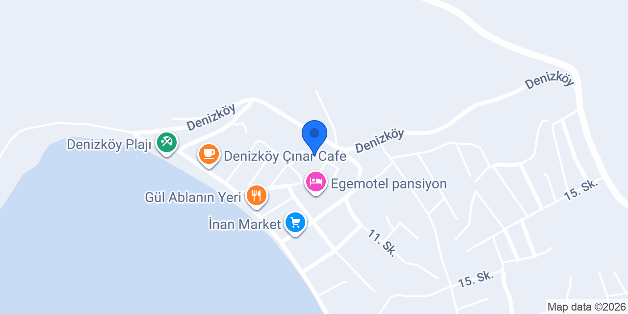 Teşev Butik Pansiyon konumu
