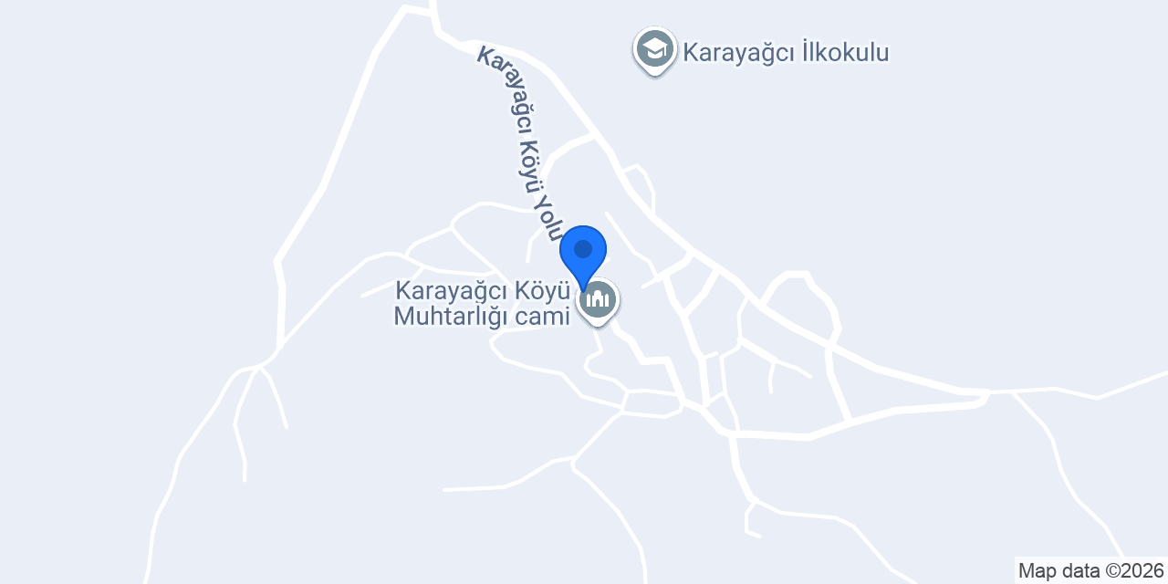 Karayağcı Köyü Muhtarlığı konumu