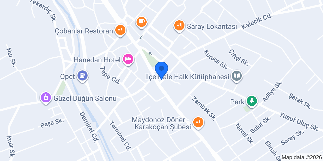 Cannur Eczanesi konumu