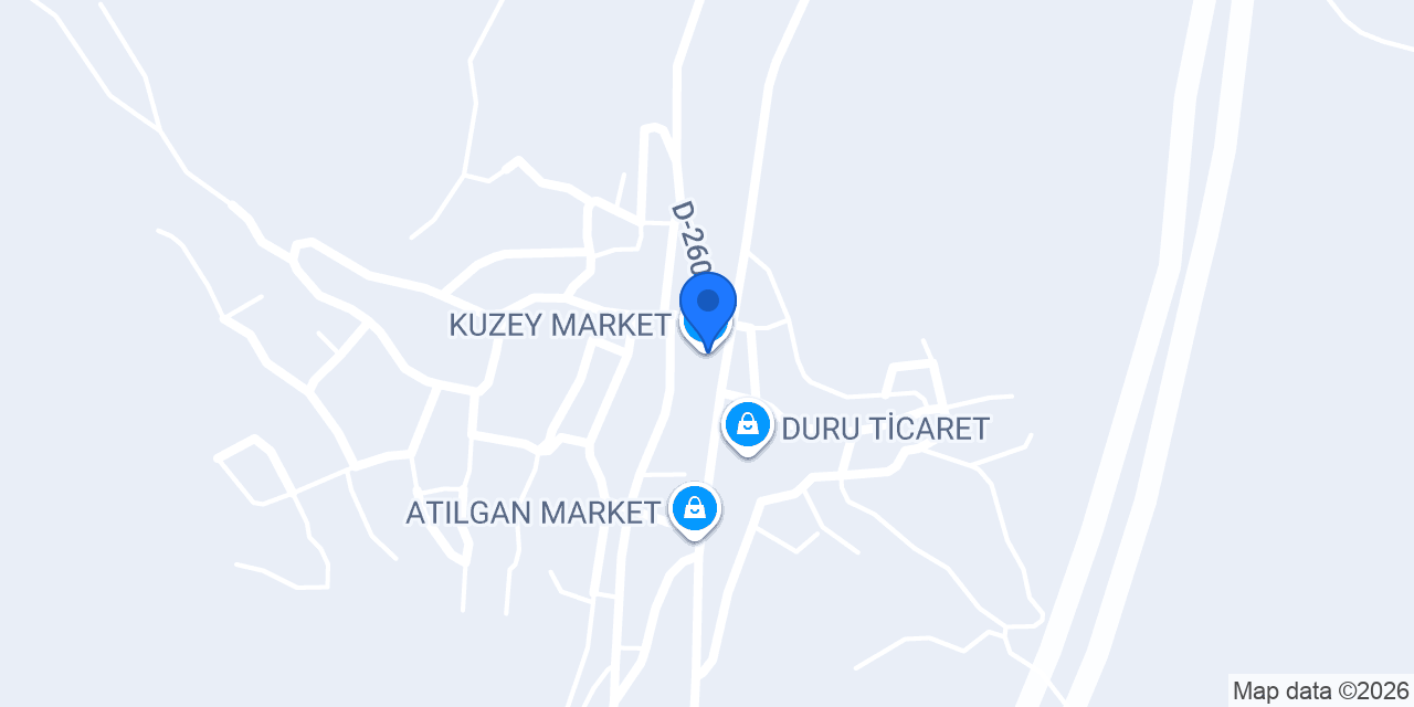 KUZEY MARKET konumu