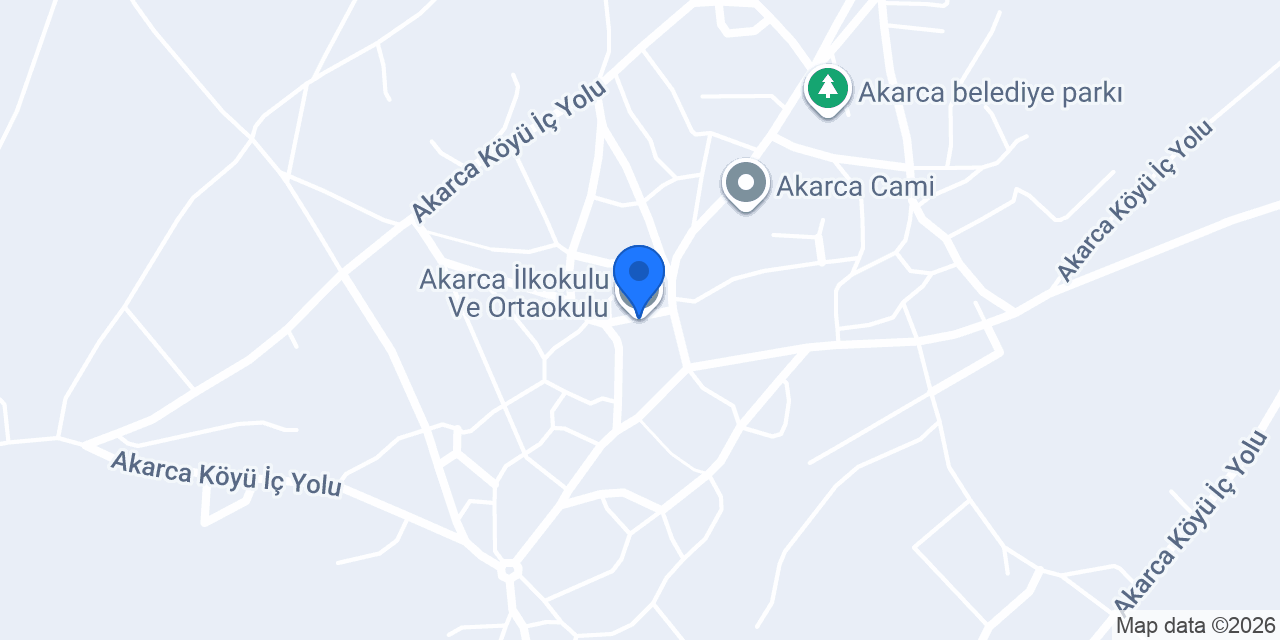 Akarca İlkokulu Ve Ortaokulu konumu