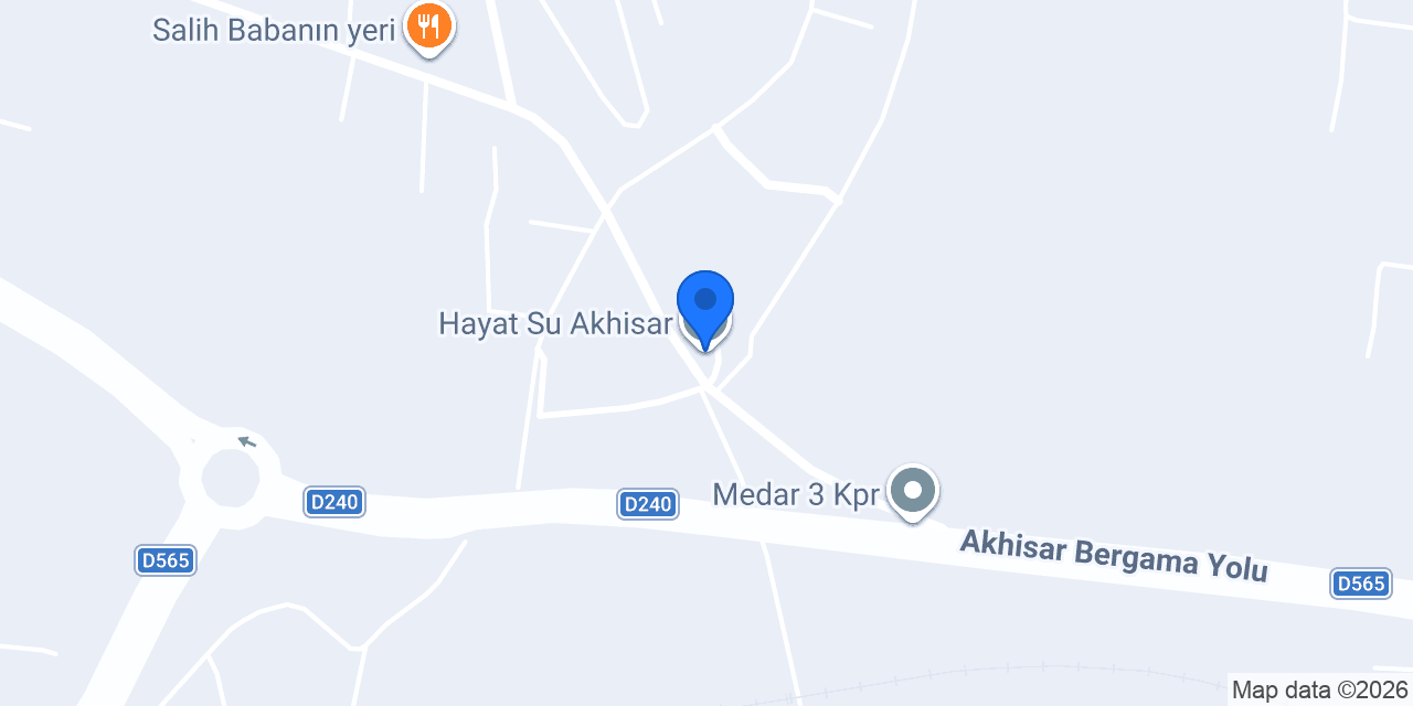 Hayat Su Akhisar konumu