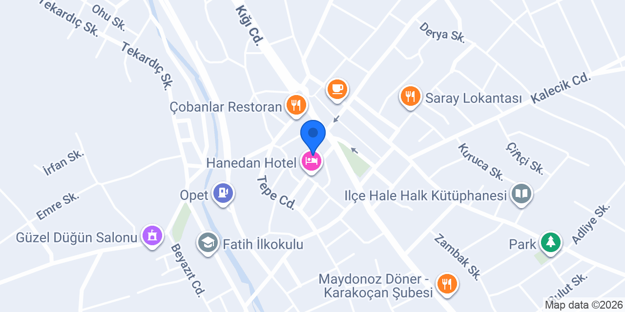 Karakocan Taksi onur konumu