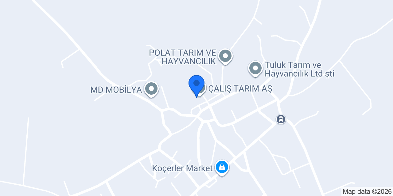 ÇALIŞ TARIM AŞ. konumu