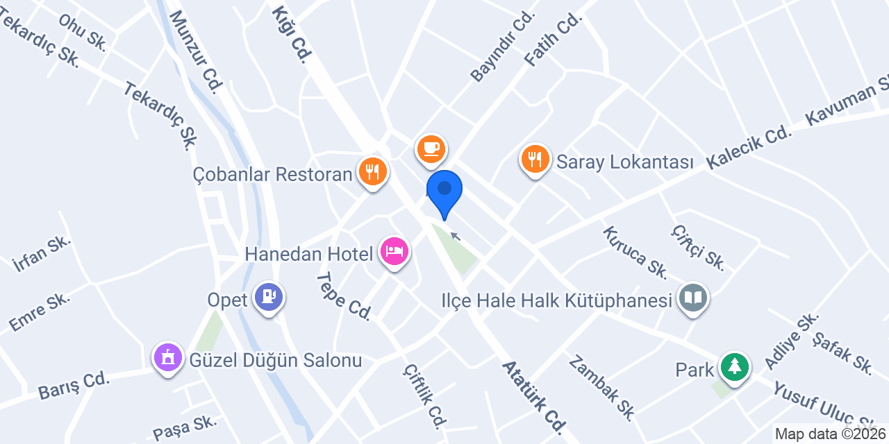 Karakoçan Eczanesi konumu