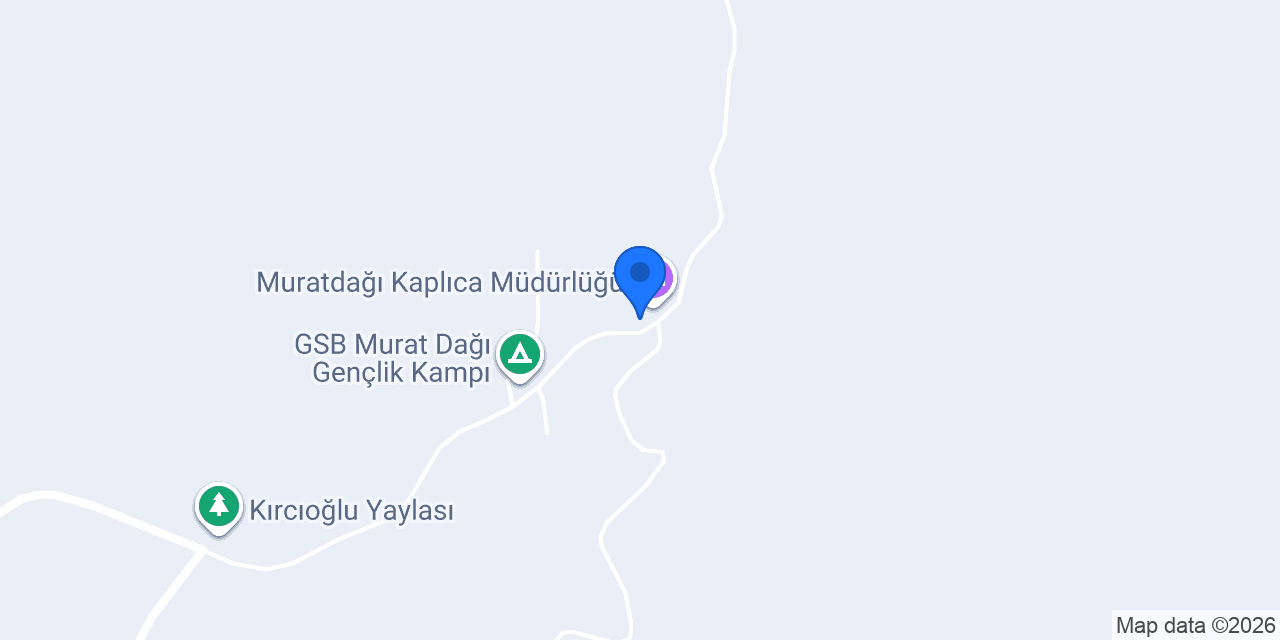 Murat Dağı Teras Cafe Restoranu konumu