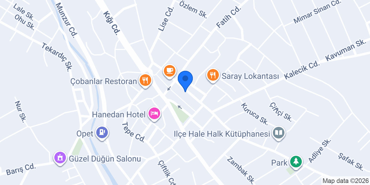 Mendık Ticaret konumu
