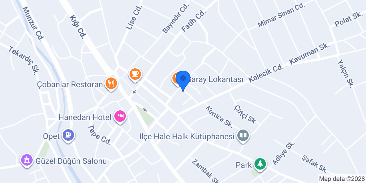 Yamanoğlu Sigorta Karakoçan konumu