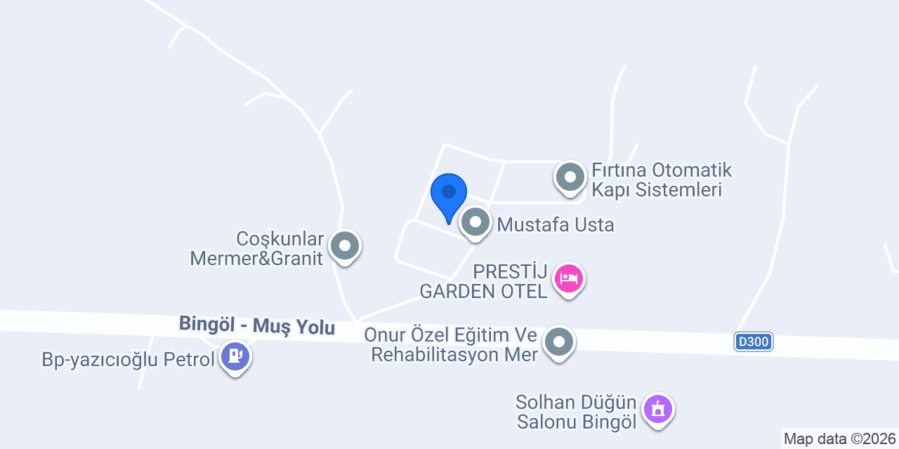 Güllü Mobilya konumu