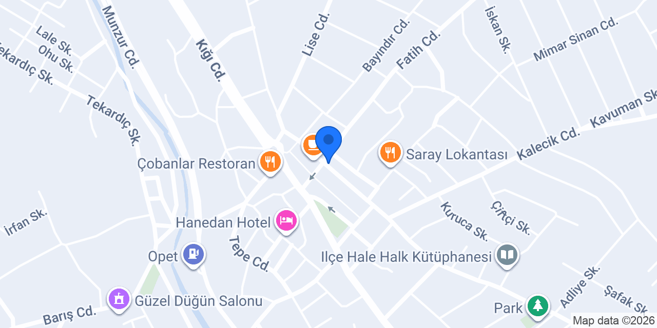 Hasan Aybak Çiğ Köfte konumu