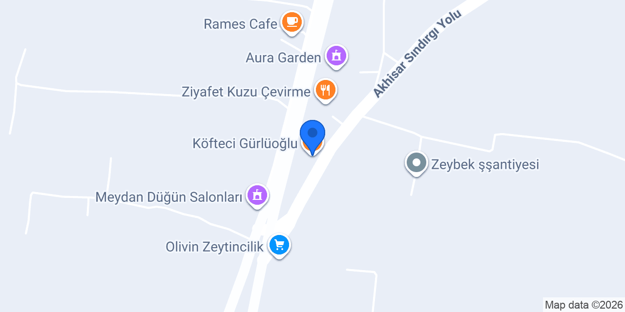 Köfteci Gürlüoğlu konumu