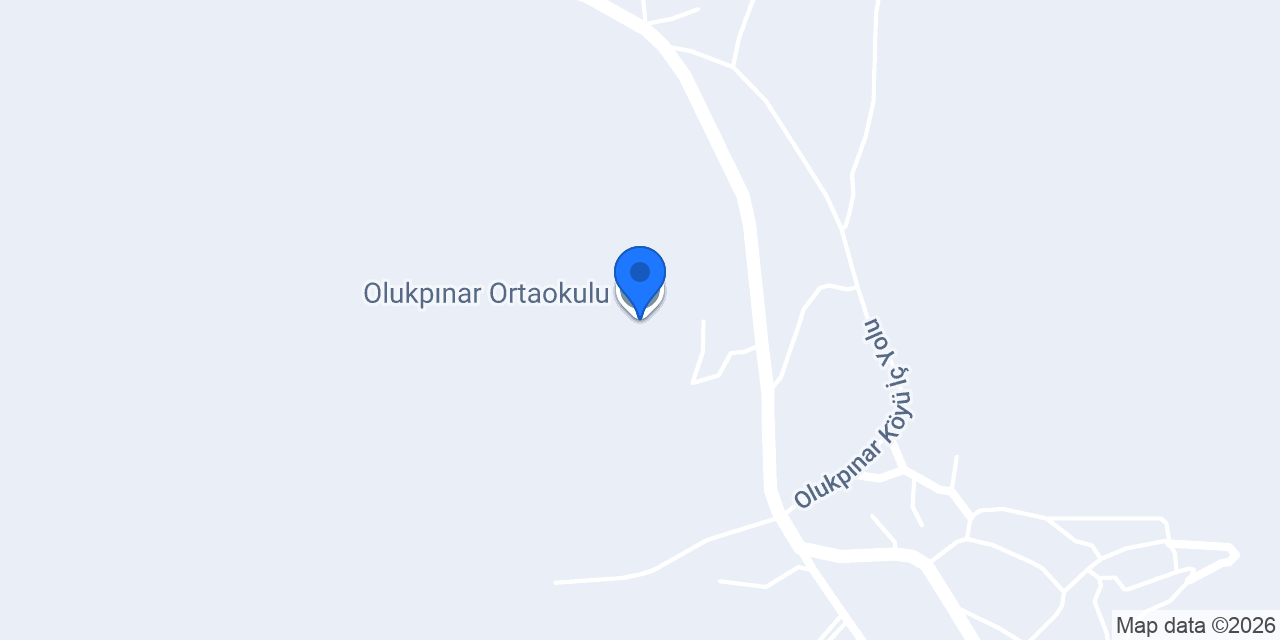 Olukpınar Ortaokulu konumu