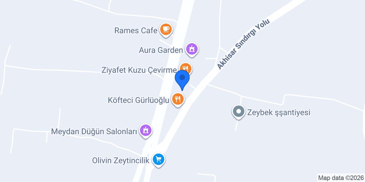 Kahve Diyarı Akhisar konumu