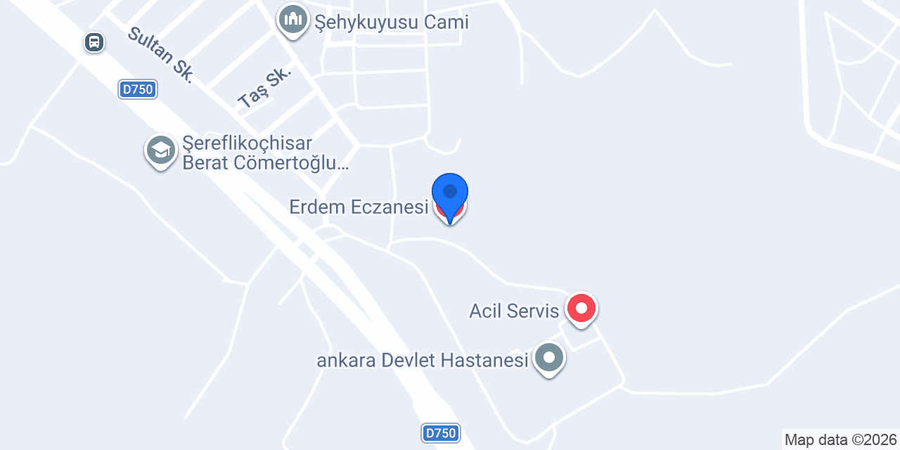 Erdem Eczanesi konumu
