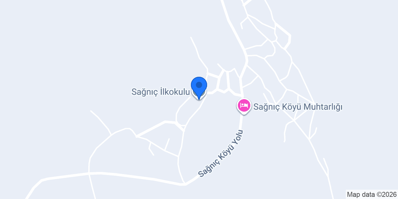 Sağnıç İlkokulu konumu