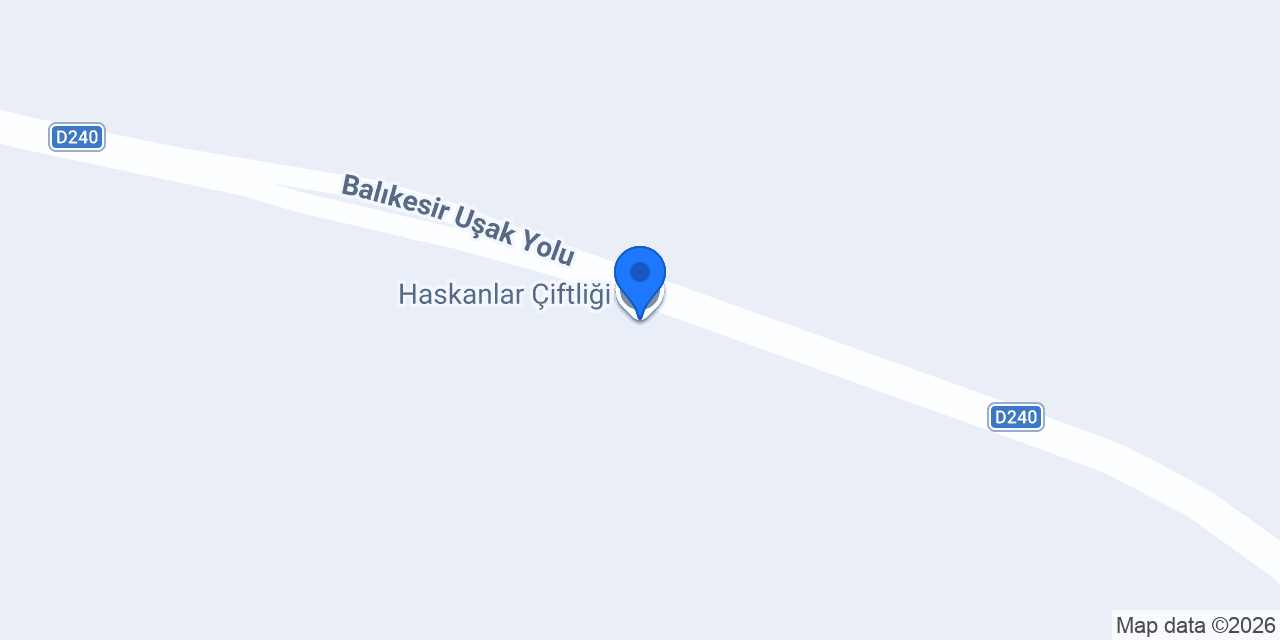 Haskanlar Çiftliği konumu