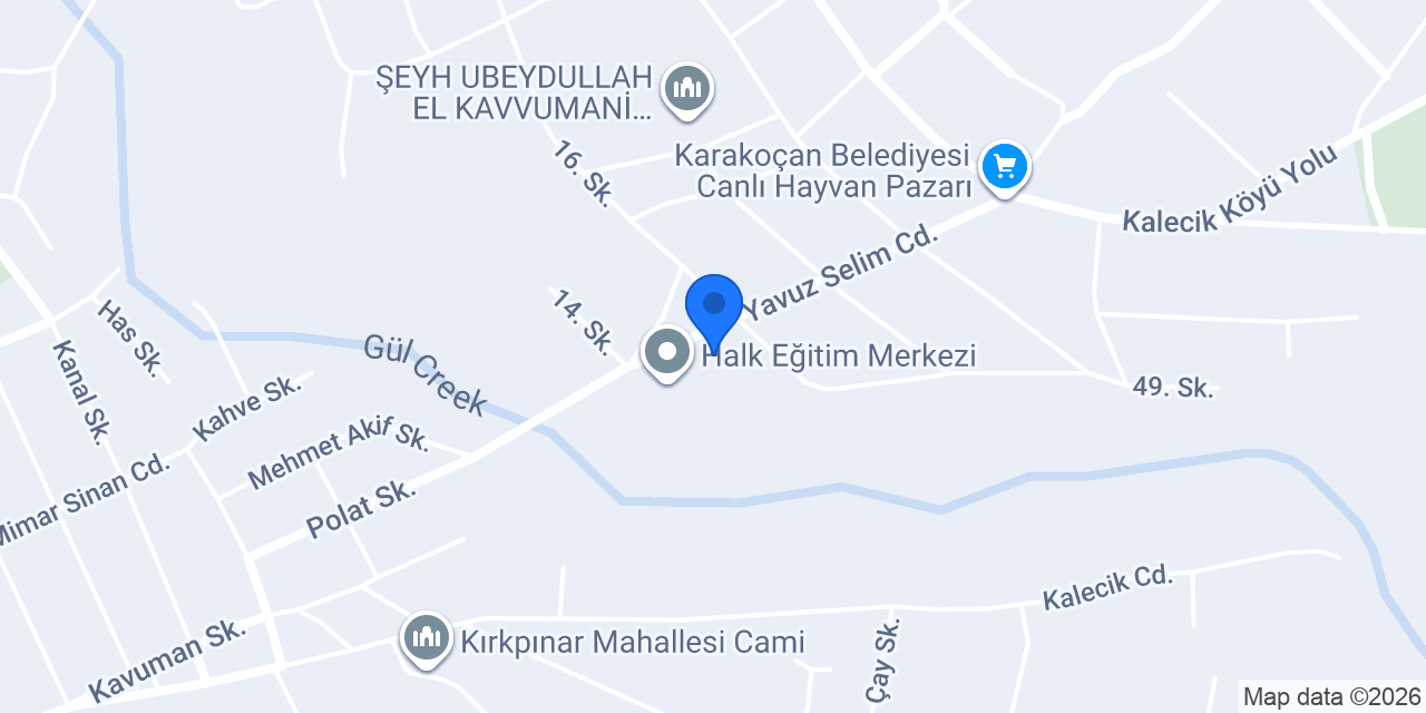 Atatürk İlkokulu konumu