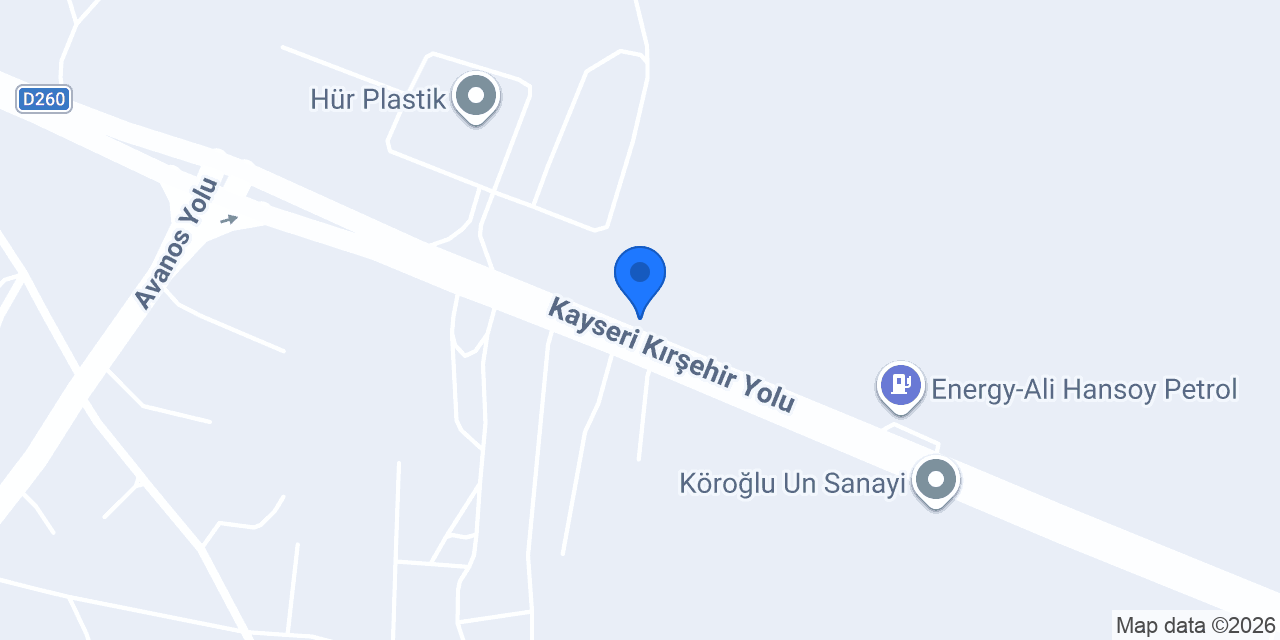 Tolga Ticaret - Avanos Nevşehir konumu