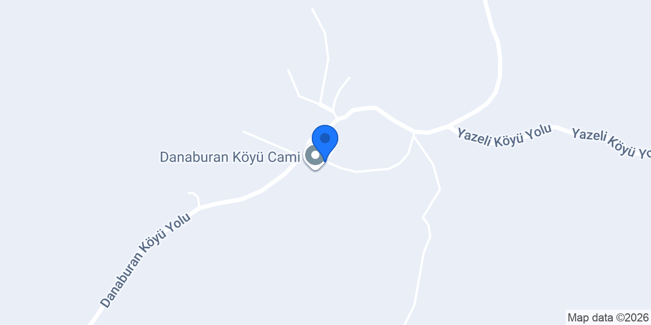 Danaburan Köyü Muhtarlığı konumu