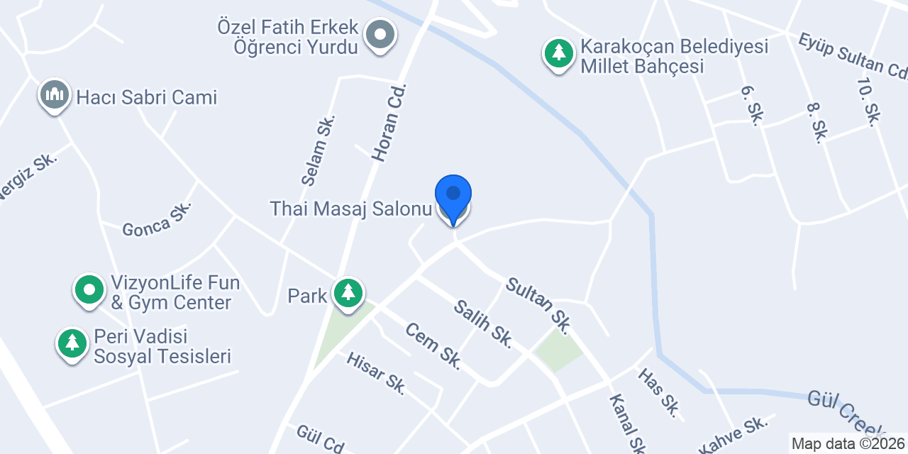 Thai Masaj Salonu konumu
