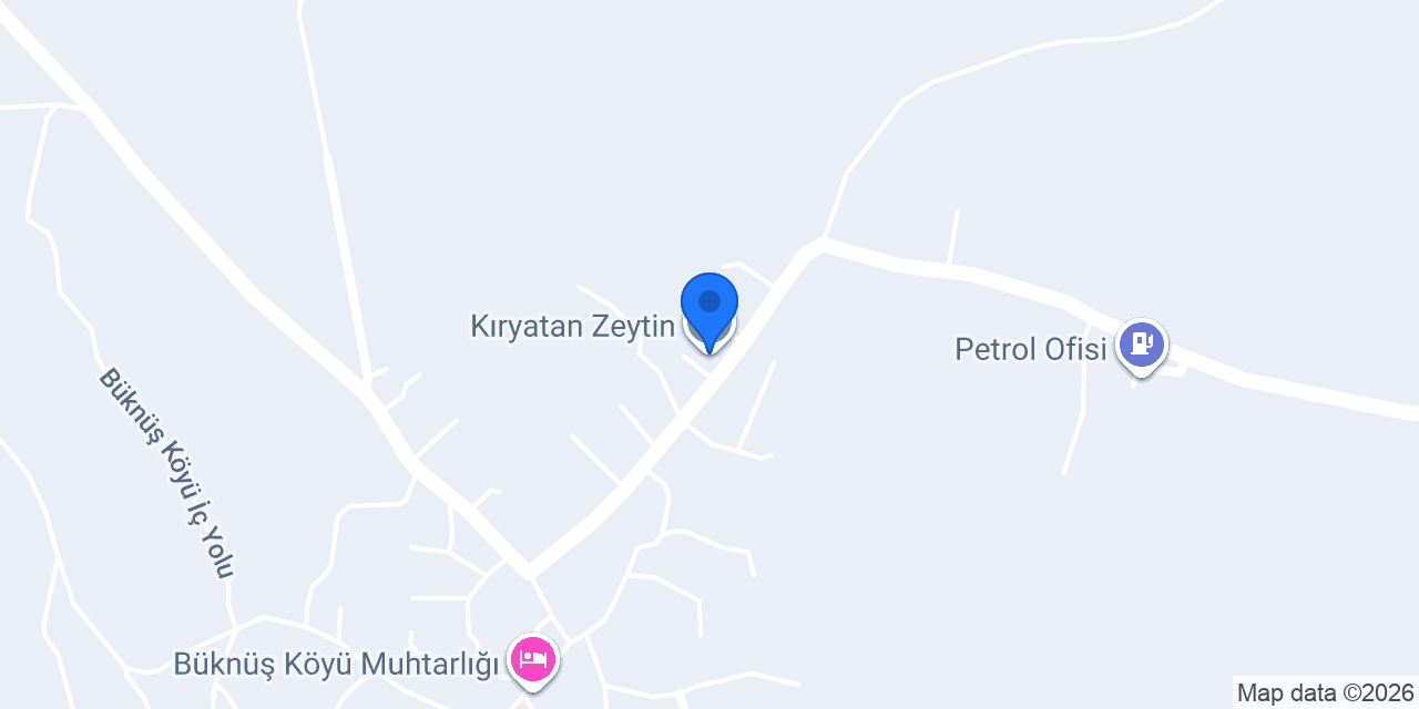 Kıryatan Zeytin konumu