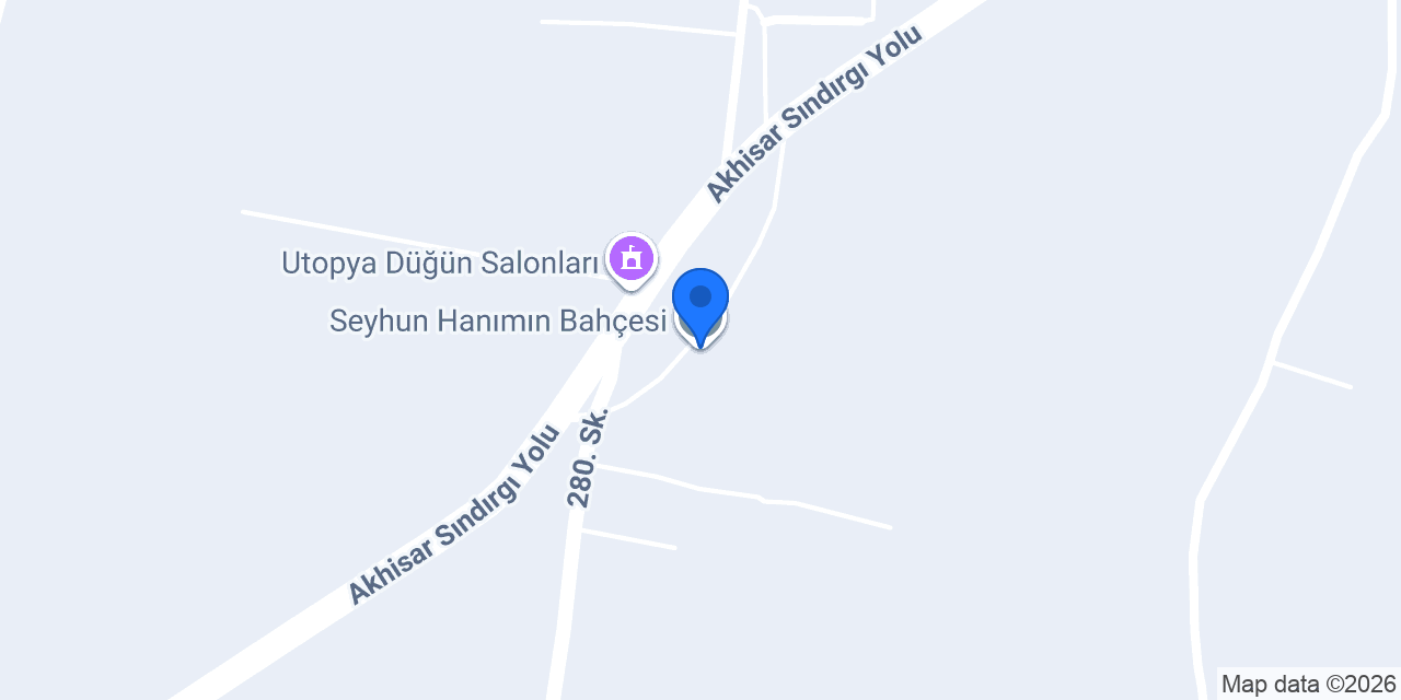 Seyhun Hanımın Bahçesi konumu