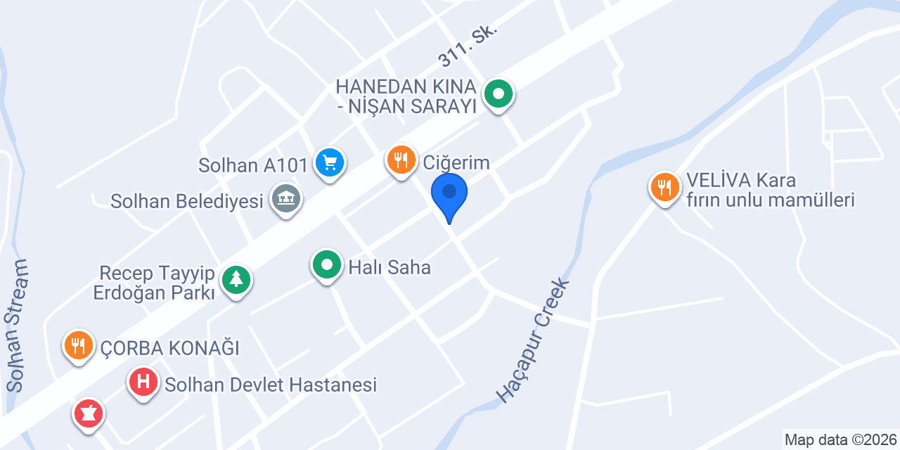 Tüken kırtasiye konumu