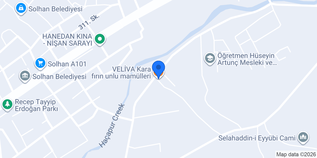 VELİVA Kara fırın unlu mamülleri konumu