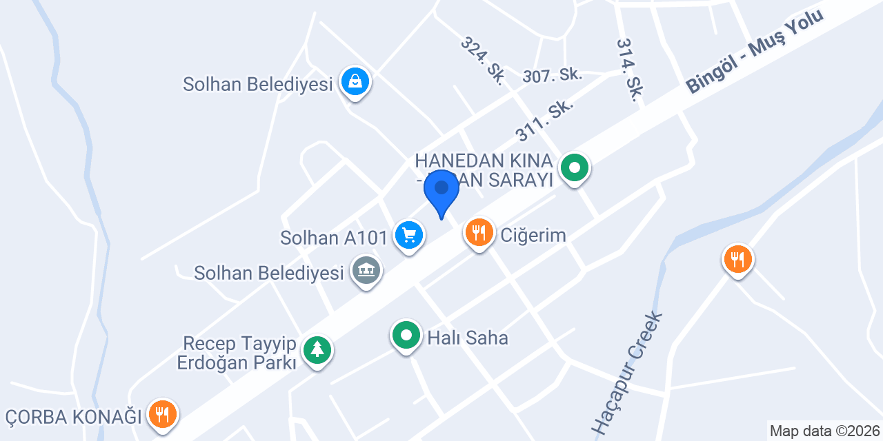 SOLHAN GÜL PİKO/ÇEYİZ konumu