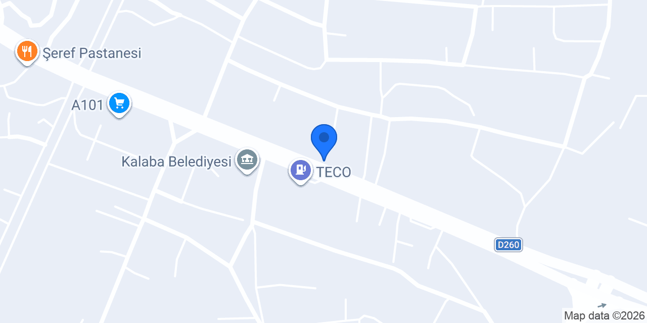 Nur Oto Elektrik konumu