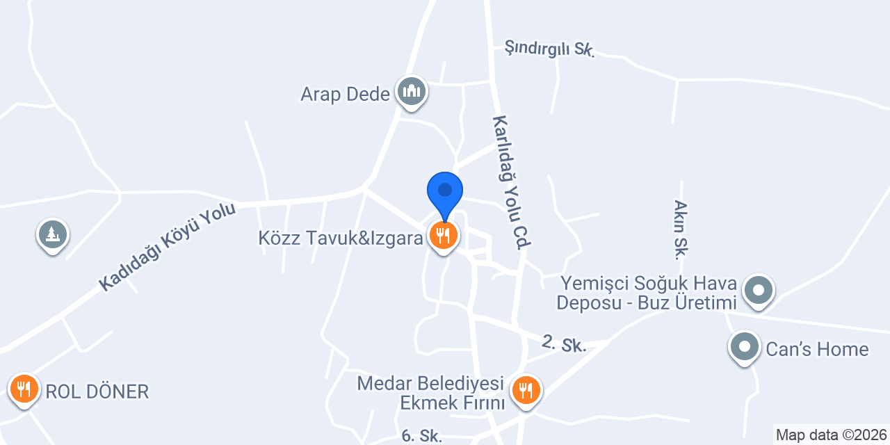 A.T.E.Ş CAĞ KEBAP konumu