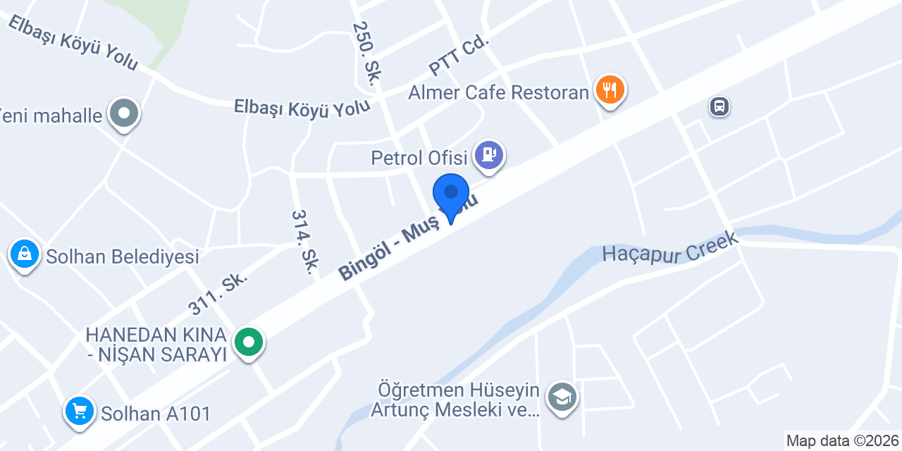LAÇİN CAFE konumu